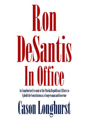cover image of Ron DeSantis in Office
